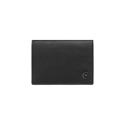 Card holder with flap Islington Black