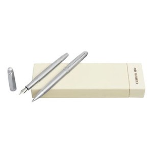 Set Holborn Chrome (ballpoint pen & fountain pen) - Reklamnepredmety