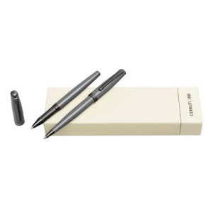 Set Islington Grey (ballpoint pen & rollerball pen) - Reklamnepredmety