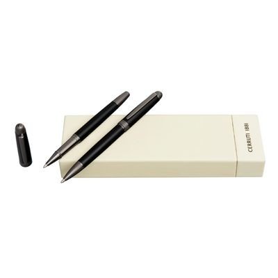 Set Holborn Black & Gun (ballpoint pen & rollerball pen)