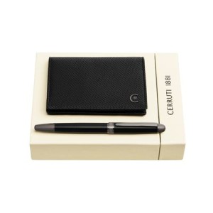 Set CERRUTI 1881 (rollerball pen & card holder) - Reklamnepredmety