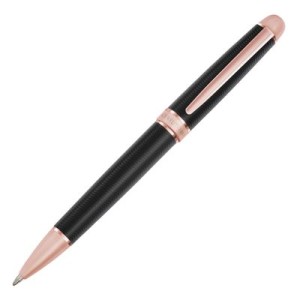 Ballpoint pen Holborn Black & Rosegold - Reklamnepredmety