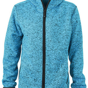 JN589 Men´s Knitted Fleece Hoody - Reklamnepredmety