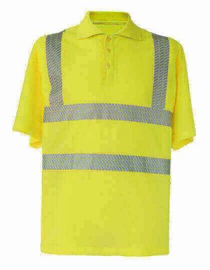 KX073 Hi-Vis reflexné prémiové polo tričko Manchester - Reklamnepredmety