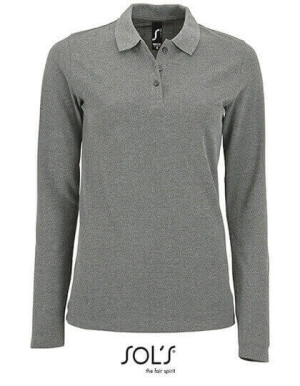 L02083 Womens Long-Sleeve Piqué Polo Shirt Perfect - Reklamnepredmety