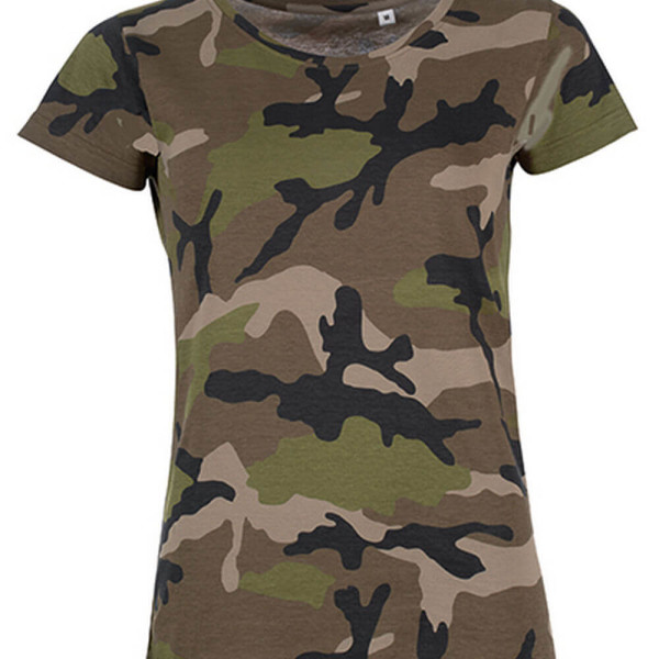 L134 Womens Camo T-Shirt