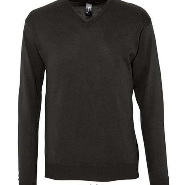 L410 Mens V Neck Sweater Galaxy