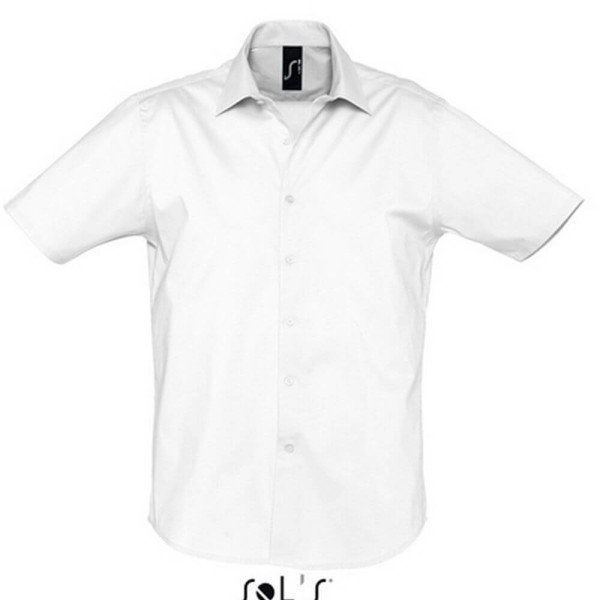 L632 Mens Stretch-Shirt Broadway Shortsleeve