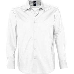 L633 Mens Stretch-Shirt Brighton Longsleeve - Reklamnepredmety