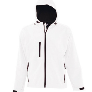 L848 Mens Hooded Softshell Jacket Replay - Reklamnepredmety