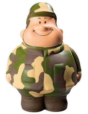 MBW24269 SQUEEZIES® Soldier Bert® - Reklamnepredmety