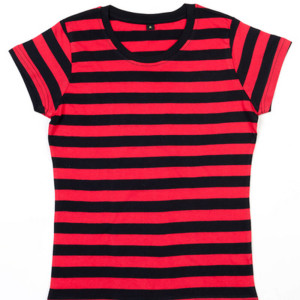 P110S Womens Stripy T - Reklamnepredmety