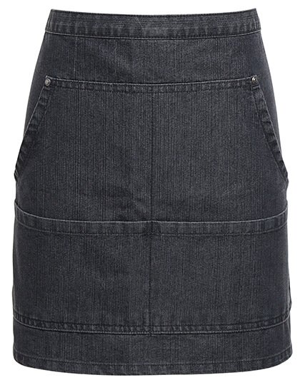 PW125 Jeans Stitch Denim Waist Apron