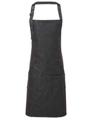 PW126 Jeans Stitch Denim Bib Apron - Reklamnepredmety