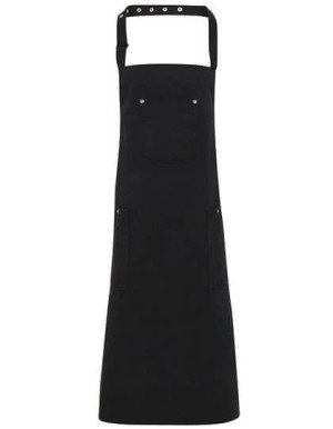 PW132 Cotton Chino Bib Apron - Reklamnepredmety