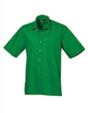 PW202 Men´s Poplin Short Sleeve Shirt - Reklamnepredmety