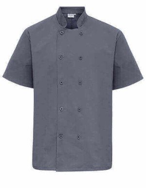 PW656 Essential Short Sleeve Chef´s Jacket - Reklamnepredmety