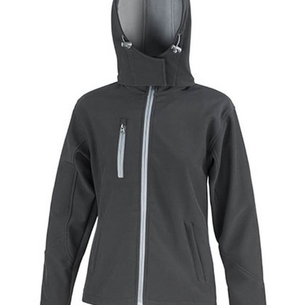 RT230F Ladies TX Performance Hooded Soft Shell Jacket