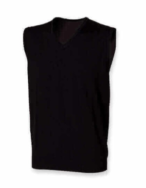 W724 Men`s Lightweight Sleeveless V-Neck Jumper - Reklamnepredmety