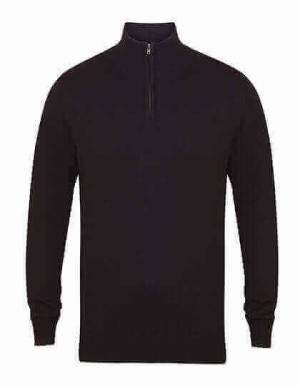 W729 Mens Quarter Zip Jumper - Reklamnepredmety