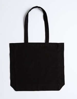 XT95 Cotton bag with sidefold, long handles - Reklamnepredmety