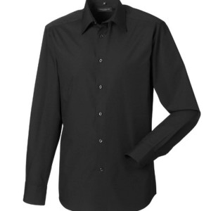 Z924 Men`s Long Sleeve Polycotton Tailored Poplin Shirt - Reklamnepredmety