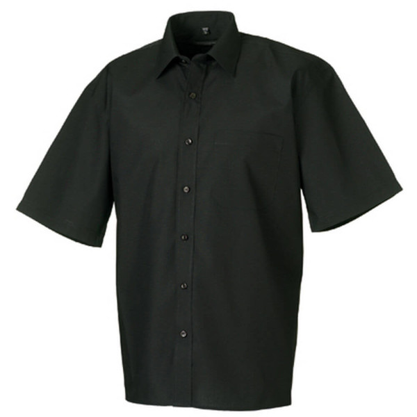 Z935 Men´s Short Sleeve Polycotton Poplin Shirt