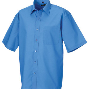 Z935 Men´s Short Sleeve Polycotton Poplin Shirt - Reklamnepredmety