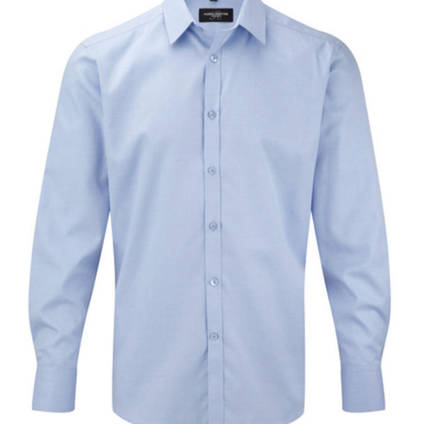 Z962 Men´s Long Sleeve Herringbone Shirt