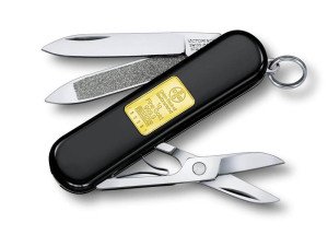 Victorinox 0.6203.87 Gold Ingot vreckový nôž - Reklamnepredmety