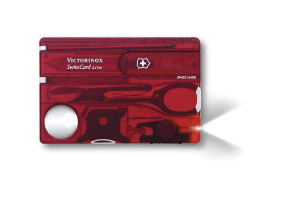 Victorinox 0.7300.T SwissCard Lite Ruby