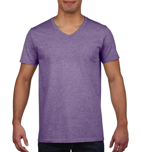 Pánske tričko Softstyle V-Neck