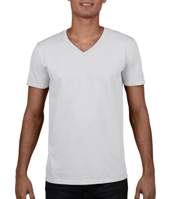 Pánske tričko Softstyle V-Neck