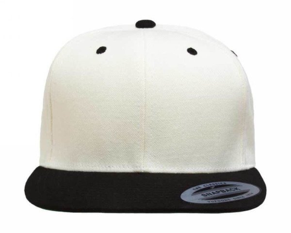 Dvojfarebná klasická šiltovka Snapback