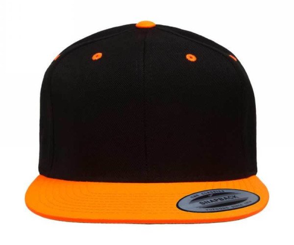 Dvojfarebná klasická šiltovka Snapback