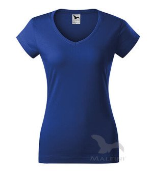 Fit V-neck Tričko dámske - Reklamnepredmety