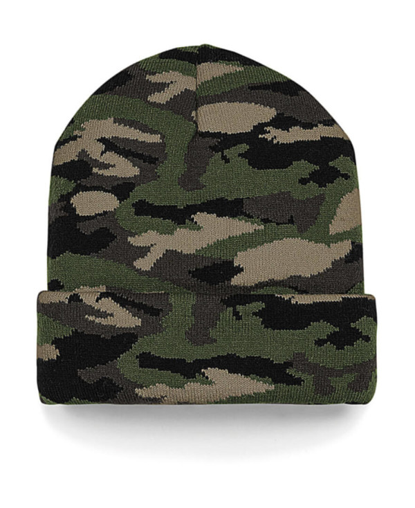 Čiapka Camo Cuffed Beanie