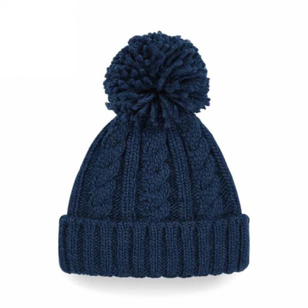 Čiapka Cable Knit Melange Beanie