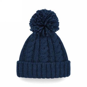 Čiapka Cable Knit Melange Beanie - Reklamnepredmety