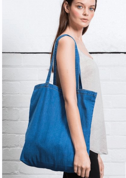 Denim Tote Bag