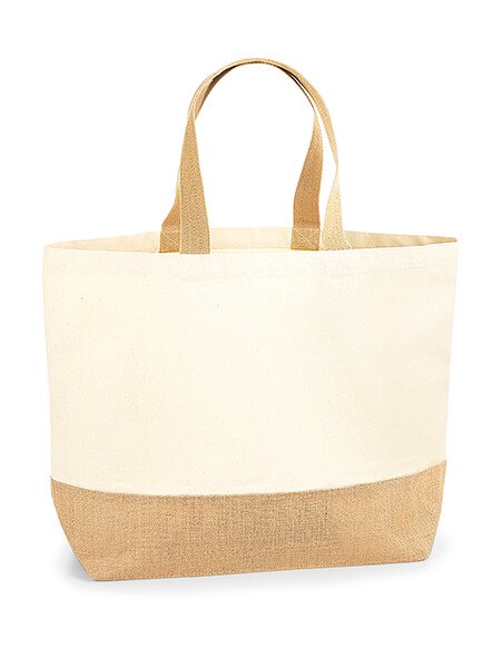 Jute Base Canvas Tote XL