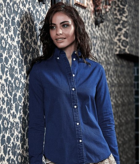 Ladies Casual Twill Shirt