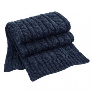 Šál Cable Knit Melange Scarf - Reklamnepredmety