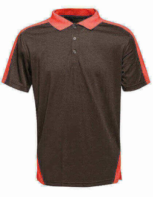 RG1740 Contrast Coolweave Polo - Reklamnepredmety