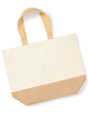 WM452 Jute Base Canvas Bag XL - Reklamnepredmety