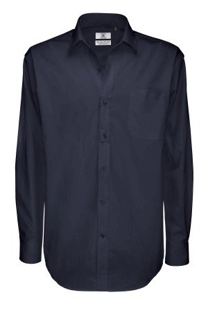 B&C | Keprová košeľa s dlhým rukávom Sharp LSL / pánska - Reklamnepredmety