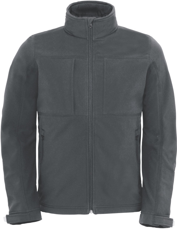 B&C | Pánska softshellová 3-vrstvová bunda s kapucňou Hooded Softshell / pánska