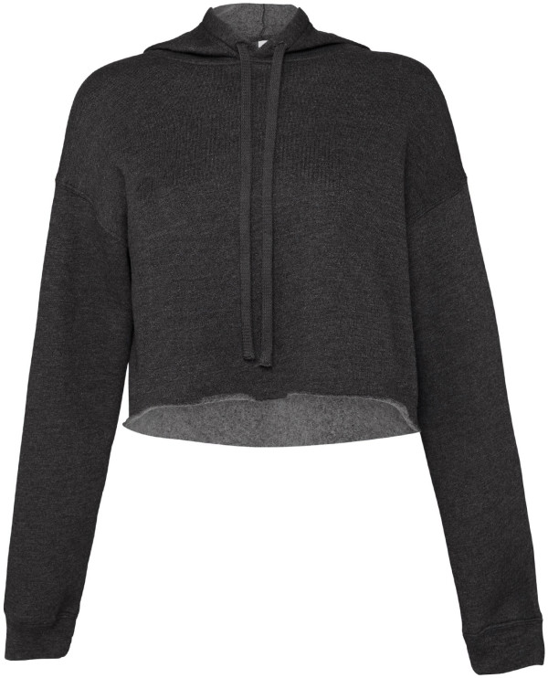 Dámska Cropped Fleece Hoodie