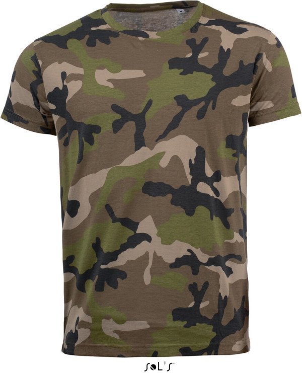 Camo Men Pánske maskáčové tričko