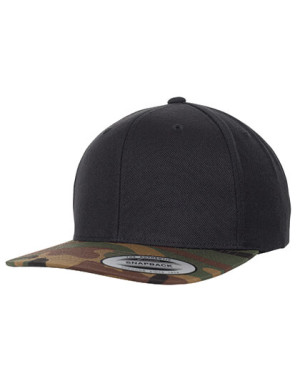 Klasická Snapback 2-tónová šiltovka Camo - Reklamnepredmety